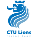logo studentského závodního týmu CTU Lions