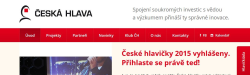 náhled webu Česká hlava