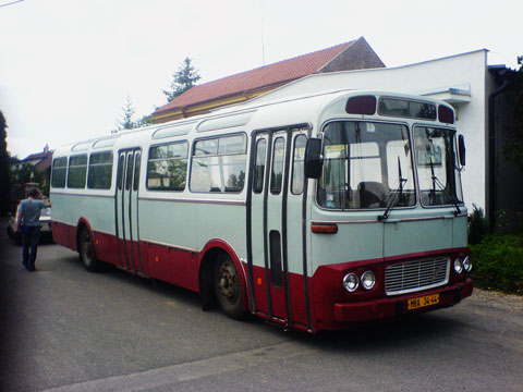 Náš čerstvě registrovaný autobus ŠL 11