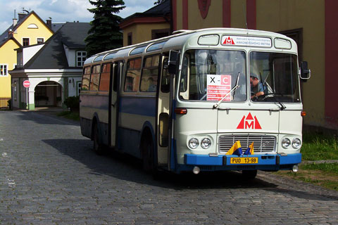 Náš autobus ŠL 11 v provozu KrM