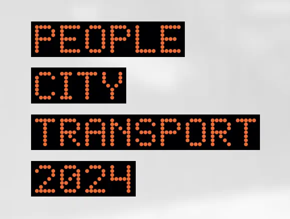ilustrativní obrázek PEOPLE CITY TRANSPORT 2024